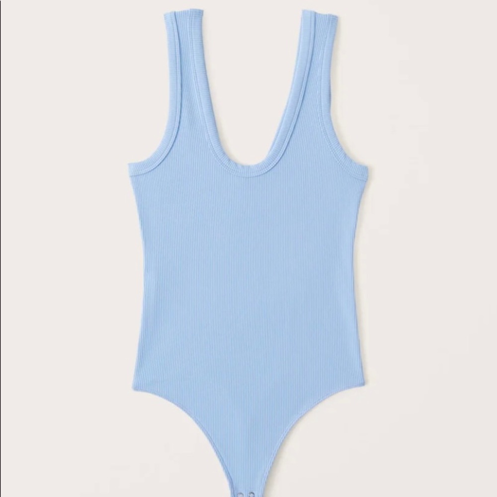 Ribbed bodysuit tank top